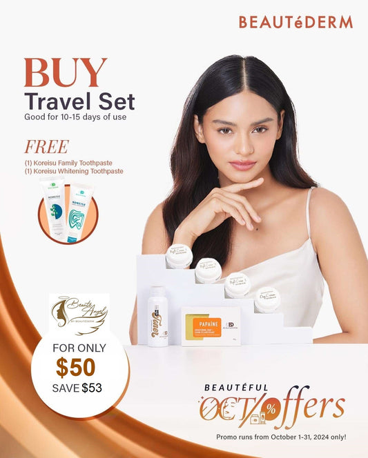 Beautéful OCT-offers for Beauté Set Travel Pack