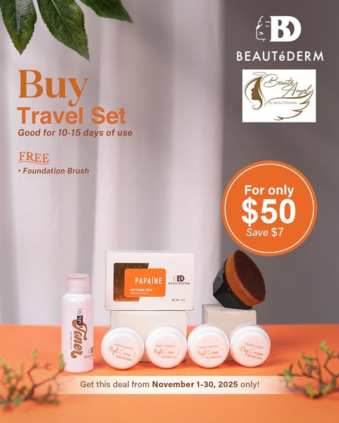 November Glow Deals for Beauté Set Travel Pack