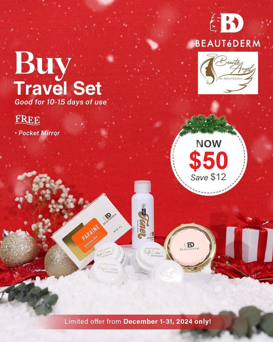 Holiday Slay for Beauté Set Travel Pack