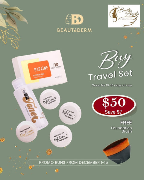 Merry Glow Round Promo for Beauté Set Travel Pack