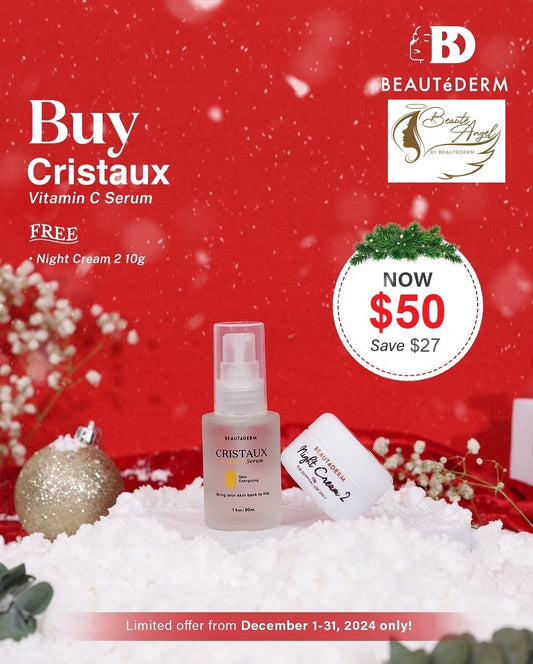 Holiday Slay for Cristaux Vitamin C Serum Skin Energizing Serum 30ML