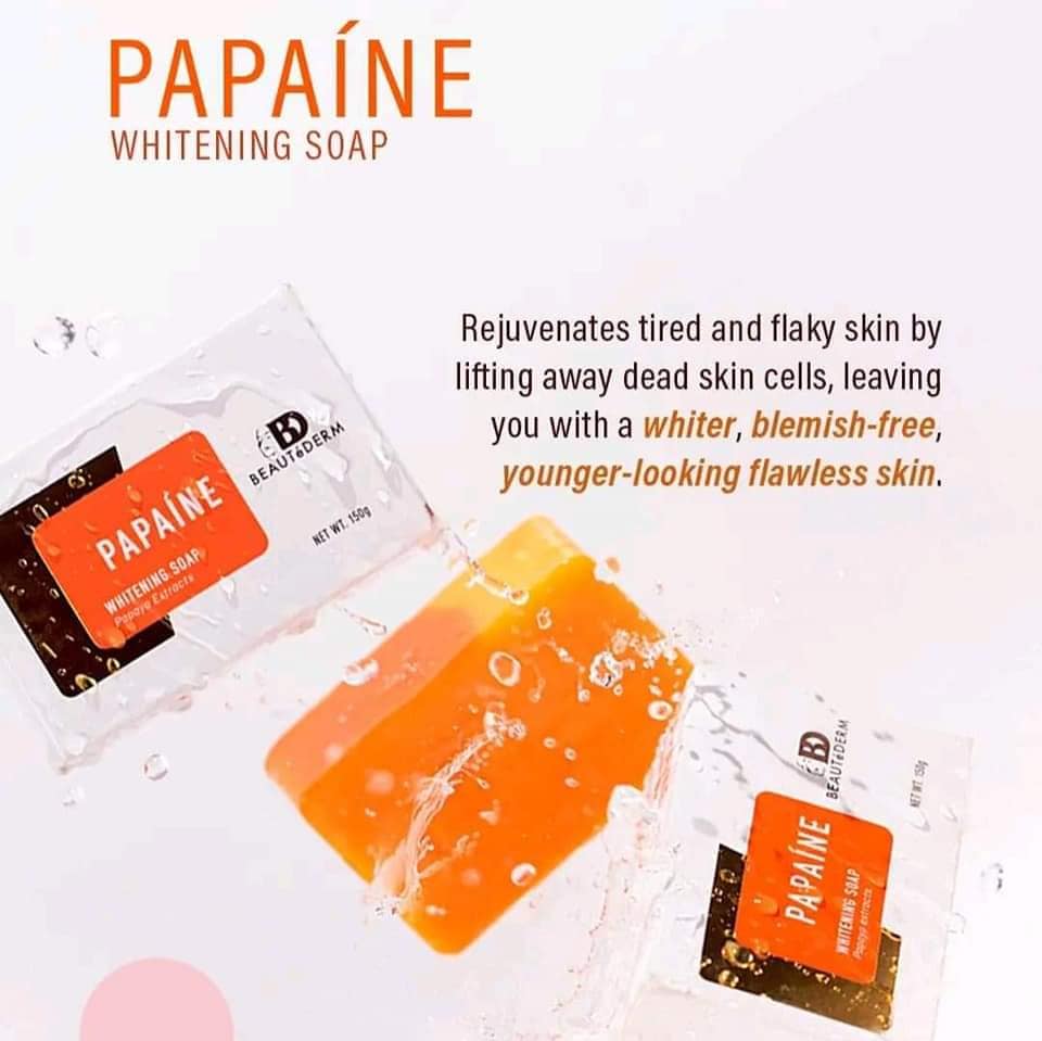 Papaine Whitening Soap 75g